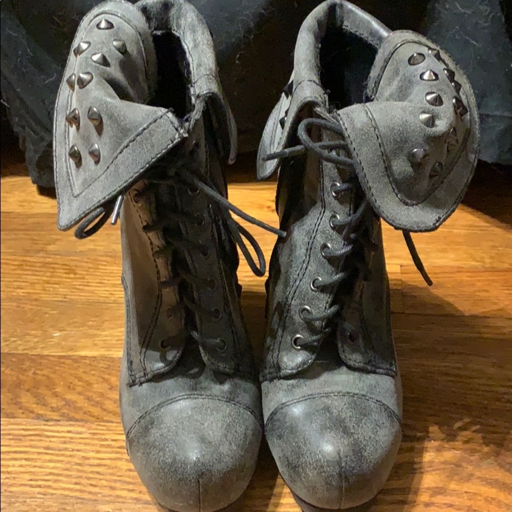 Studded Heels